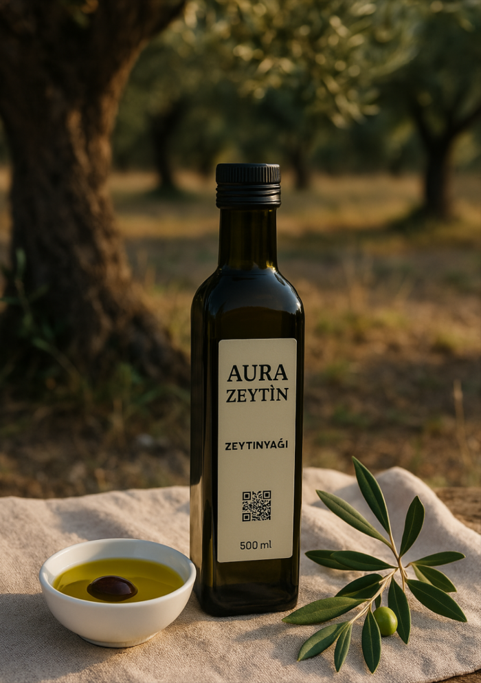Aura zeytin zeytinyağı 500 mililitre